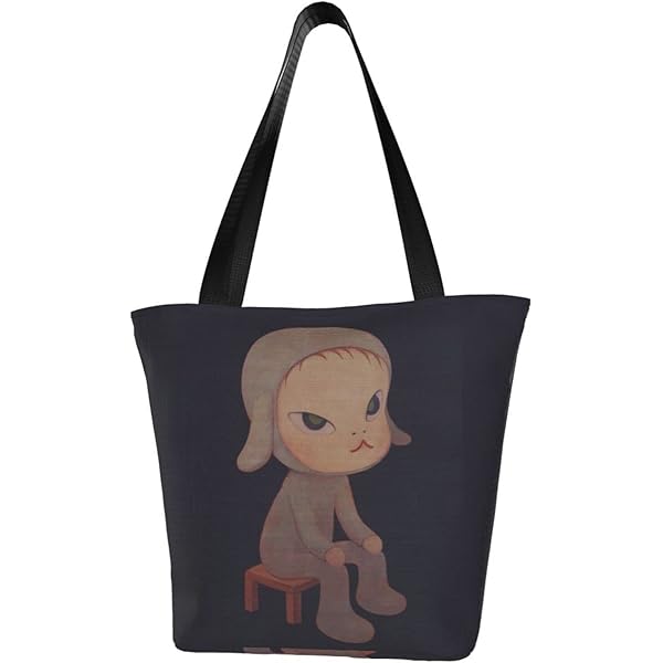 Amazon.co.jp: zhenhj(売店)奈良美智トートバッグ手提げ袋